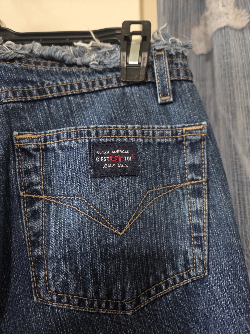 Vintage C'est Toi Ombre Flared Jeans - Picture 7 of 9